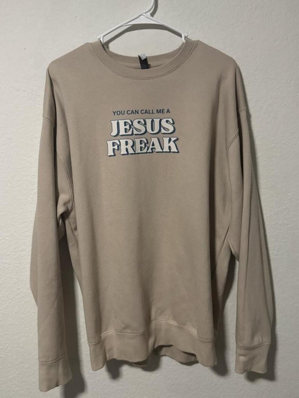 Jesus Freaks Sweatshirt - Christian - Ally Yost / Ashley Heatherington - Large